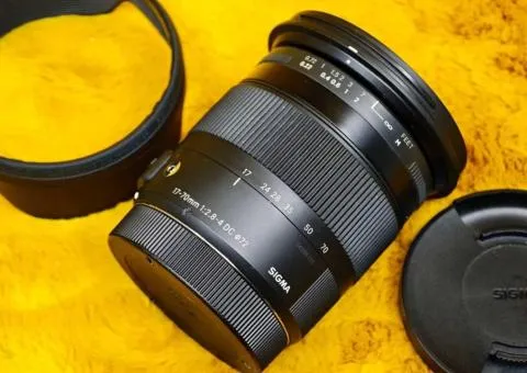 Sigma 17-70mm f/2.8-4 DC Macro OS HSM Contemporary для Canon EF - 1/3