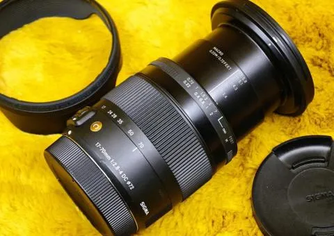 Sigma 17-70mm f/2.8-4 DC Macro OS HSM Contemporary для Canon EF - 2/3