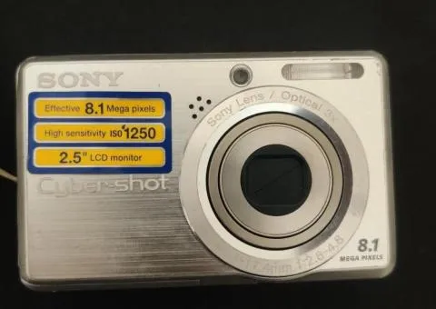 Sony Cyber-shot DSC-S780 Aluminum Вінтажна Мильниця фотоапарат фотокамера - 2/3