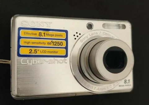 Sony Cyber-shot DSC-S780 Aluminum Вінтажна Мильниця фотоапарат фотокамера - 3/3
