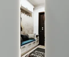 Mirror with two backlight contours and touch switch 1800 x 650 mm.