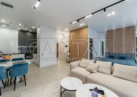 1-room apartment for rent, 53 m², Greenville Park residential complex, Pymonenka Mykoly St, Kyiv - 5/10