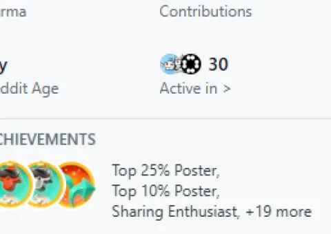 Reddit аккаунт 4500+ кармы, 3 года