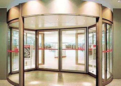 Transparent revolving doors kbb ka022