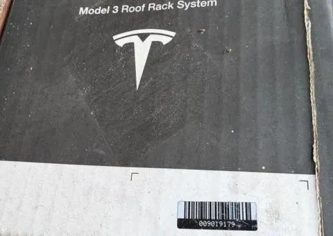 Поперечини перемички рейлінги багажник нові Tesla Тесла model 3 Performance thule - 3/3