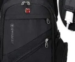 Рюкзак, швейцарский рюкзак, SwissGear 8810, туристический рюкзак, рюкзак для ноутбука Черный