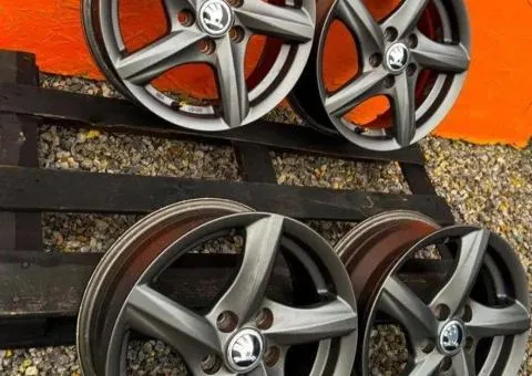 Диски R14 5.100 цо 57.1 гольф 4 фабія поло рапід румстер - 1/3