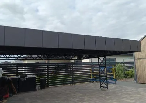 Modern Metal Canopies Loft & Hi-Tech — MV-Metal