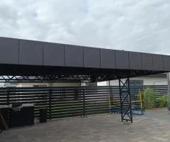 Modern Metal Canopies Loft & Hi-Tech — MV-Metal