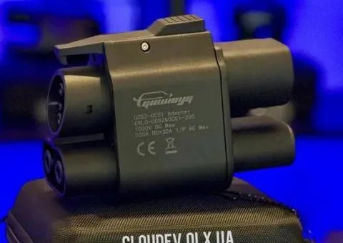 CCS1 CCS2 500A GUWIEYG, AFYEEV, IPENGEN фабричний перехідник з Америки на Європу 250квт з замком - 3/3