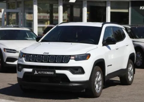 Jeep Compass 2024, petrol, automatic, all-wheel drive, White, 11,000 km, Kharkiv