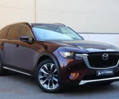 Mazda CX-90 2024, бензин, автомат, полный, вишнёвый, 24 тыс. км, Киев