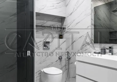 1-room apartment for long-term rent, 45 m², Chicago Central House residential complex, Kyiv - 9/10