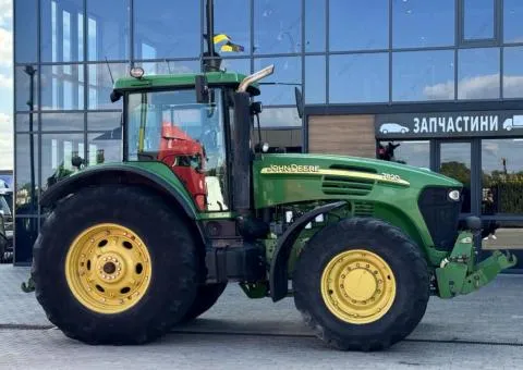 John Deere 7820 2006, 6.8L diesel, PowerShift / AutoQuad (20 gears), 4x4, Rivne - 5/9