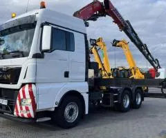 MAN TGX 33.480 2016, tractor with loader crane, s. Bila Krynytsia, Rivne