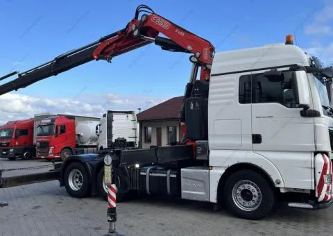 MAN TGX 33.480 2016, tractor with loader crane, s. Bila Krynytsia, Rivne - 4/10
