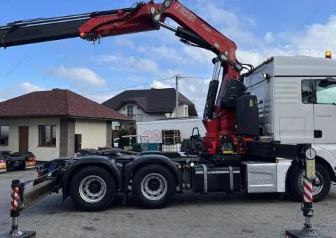 MAN TGX 33.480 2016, tractor with loader crane, s. Bila Krynytsia, Rivne - 5/10