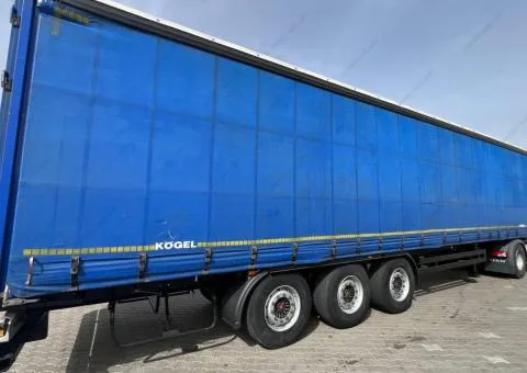 Koegel SN 24 2013, тентований причіп, довжина 13620 мм, Рівне - 8/10