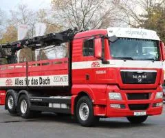 MAN TGX 26.360 2011, crane-manipulator, 10 518 cm3, automatic, 438 thousand km, Rivne