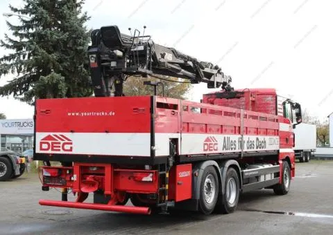 MAN TGX 26.360 2011, crane-manipulator, 10 518 cm3, automatic, 438 thousand km, Rivne - 4/10