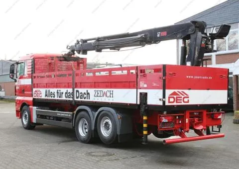 MAN TGX 26.360 2011, crane-manipulator, 10 518 cm3, automatic, 438 thousand km, Rivne - 6/10