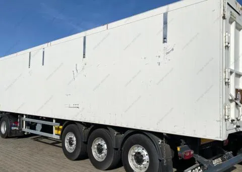 Samro Original 2008, aluminum semi-trailer tipper, Rivne - 1/10