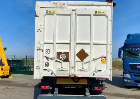 Samro Original 2008, aluminum semi-trailer tipper, Rivne - 8/10