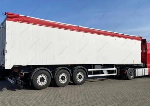 Samro Original 2008, aluminum semi-trailer tipper, Rivne - 10/10