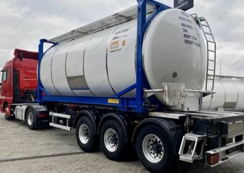 VAN HOOL TANK CONTAINER FOOD ADR 2003, полуприцеп, Ровно - 2/10