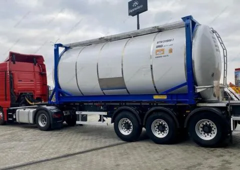 VAN HOOL TANK CONTAINER FOOD ADR 2003, полуприцеп, Ровно - 3/10