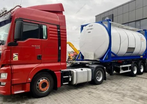 VAN HOOL TANK CONTAINER FOOD ADR 2003, полуприцеп, Ровно - 5/10