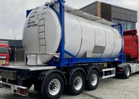 VAN HOOL TANK CONTAINER FOOD ADR 2003, полуприцеп, Ровно - 9/10