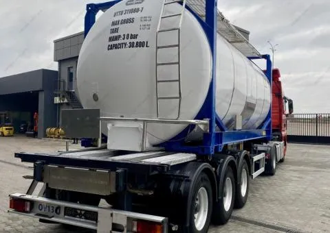 VAN HOOL TANK CONTAINER FOOD ADR 2003, полуприцеп, Ровно - 10/10