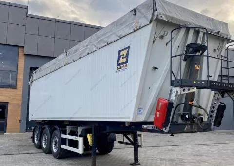 Zaslaw D-653A 2014 for sale, dump semi-trailer 54 m³, Rivne - 1/10