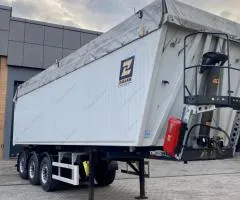 Zaslaw D-653A 2014 for sale, dump semi-trailer 54 m³, Rivne