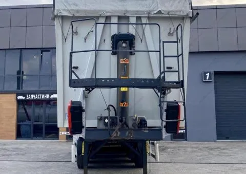 Zaslaw D-653A 2014 for sale, dump semi-trailer 54 m³, Rivne - 7/10