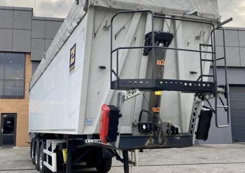 Zaslaw D-653A 2014 for sale, dump semi-trailer 54 m³, Rivne - 8/10