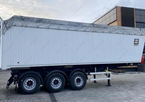 Zaslaw D-653A 2014 for sale, dump semi-trailer 54 m³, Rivne - 9/10