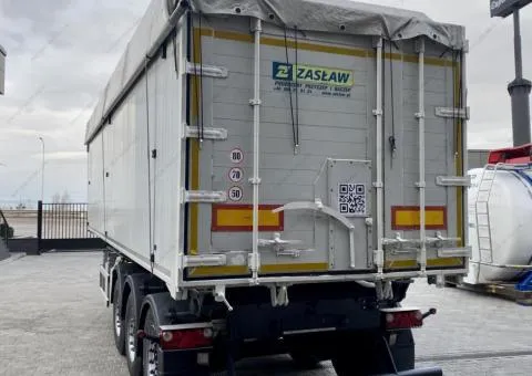 Zaslaw D-653A 2014 for sale, dump semi-trailer 54 m³, Rivne - 10/10