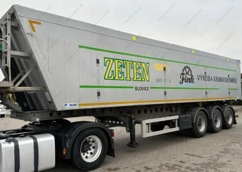 ZASLAW Panav NS 139 2016, aluminum dump truck, Rivne - 2/10