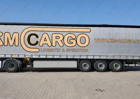 Schmitz Cargobull SCB S3T 2018, тентований напівпричіп, Рівне - 1/10