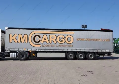 Schmitz Cargobull SCB S3T 2018, тентований напівпричіп, Рівне - 3/10