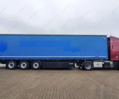 Koegel S 24 2015, curtain-sided semi-trailer, Rivne