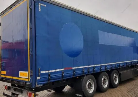 Koegel S 24 2015, тентований напівпричіп, Рівне - 6/10