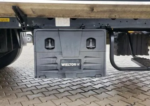 Wielton NS-3 2016, тентований причіп, шини 385/65/22.5, пневматична підвіска, Рівне - 8/10