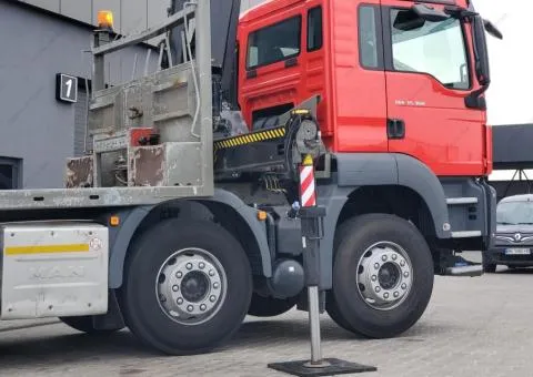 MAN TGS 35.360 crane manipulator 2009, 280 thousand km, Rivne - 3/9