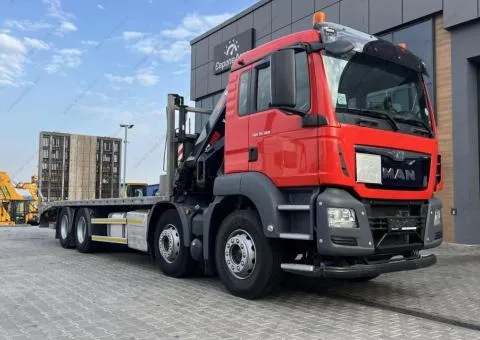 MAN TGS 35.360 crane manipulator 2009, 280 thousand km, Rivne - 7/9