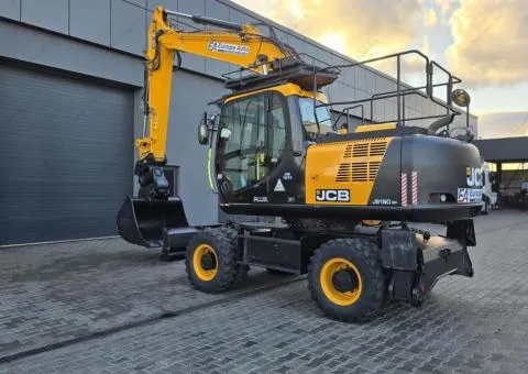 JCB JS 160W 2017, full-swing excavator, 93 kW, Rivne - 3/10