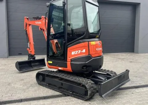 Kubota U 27-4 2016, mini-excavator, 2665 kg, 2900 engine hours, Rivne - 8/10