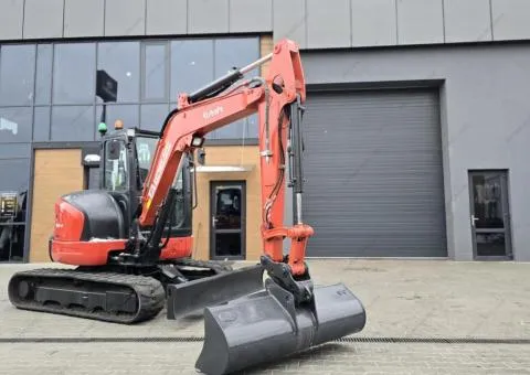 KUBOTA U 48-4 2016, mini excavator, 3507 engine hours, 29.8 kW, 4775 kg, Rivne - 1/10